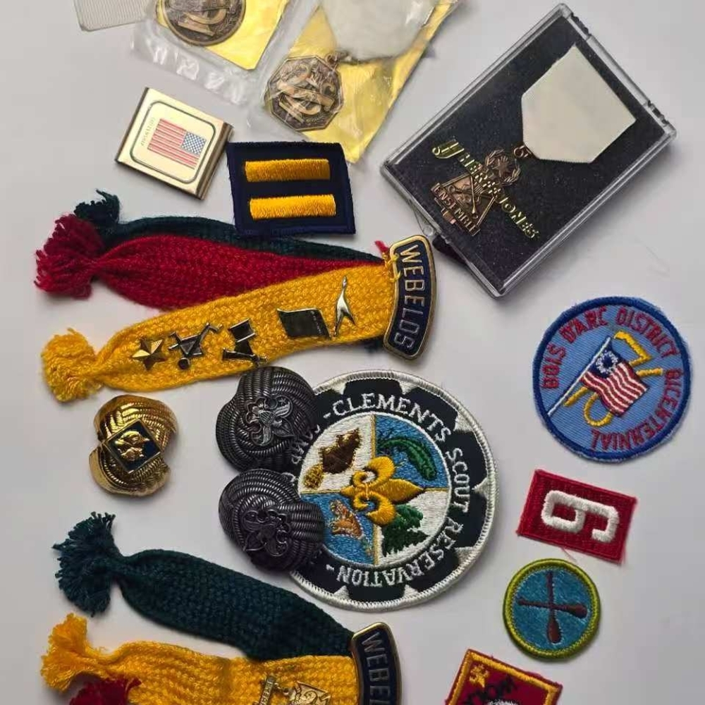 Colorful Embroidered Patch Set